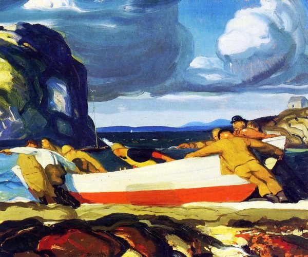 Main Product Photo of The Big Dory Painting by George Wesley Bellows
