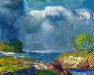 The Coming Storm by George Wesley Bellows Oil Painting