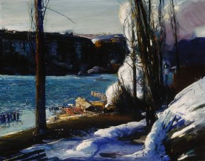 The Palisades by George Wesley Bellows Oil Painting