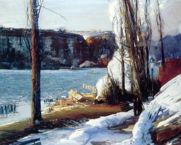 Main Product Photo of The Palisades Painting by George Wesley Bellows