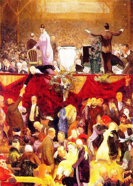 Main Product Photo of The Sawdust Trail Painting by George Wesley Bellows
