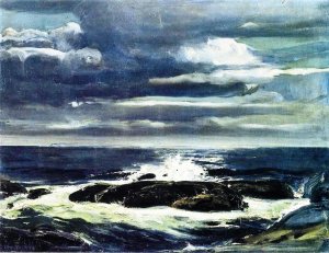 The Sea by George Wesley Bellows Oil Painting