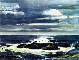 The Sea by George Wesley Bellows - Oil Painting Reproduction