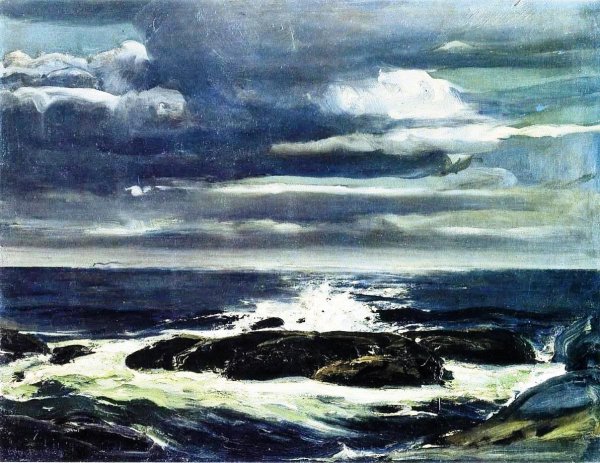 Main Product Photo of The Sea Painting by George Wesley Bellows
