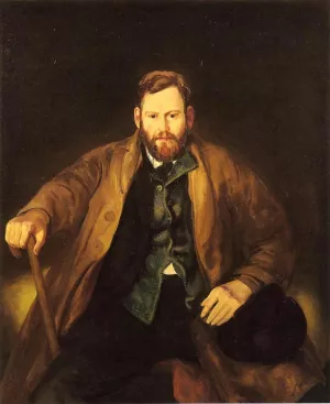 Waldo Peirce by George Wesley Bellows - Oil Painting Reproduction