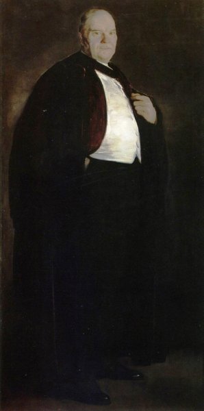 William Oxley Thompson by George Wesley Bellows - Hand-Painted Oil Painting Reproduction