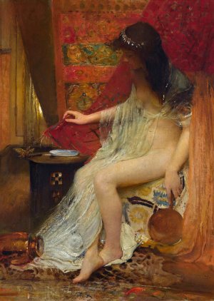 Lesbia's Sparrow, Catullus by George William Joy Oil Painting