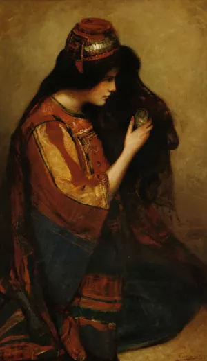 Mary of Bethany Oil painting by George William Joy
