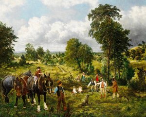 The Garden Of England by George William Mote Oil Painting