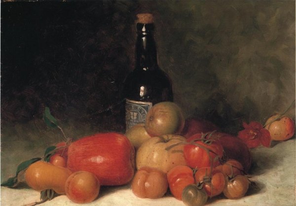 Main Product Photo of Fruit of Our Garden in the Country - Study Painting by George William Whitaker