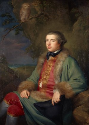 James Boswell, 1740 - 1795. Diarist and biographer of Dr Samuel Johnson by George Willison Oil Painting