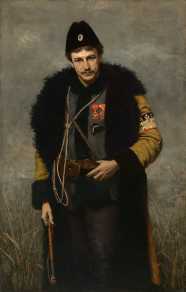 Main Product Photo of Francis Davis Millet  Painting by George Willoughby Maynard