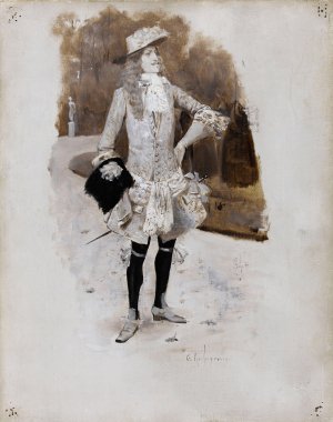 Lord David Dirry-Moir by Georges Antoine Rochegrosse Oil Painting