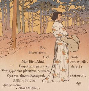 Trembling Woods by Georges Auriol Oil Painting