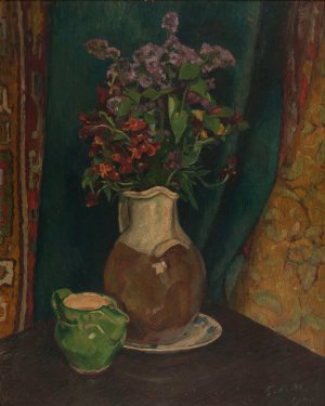 Nature morte aux giroflees by Georges Daniel De Monfreid Oil Painting