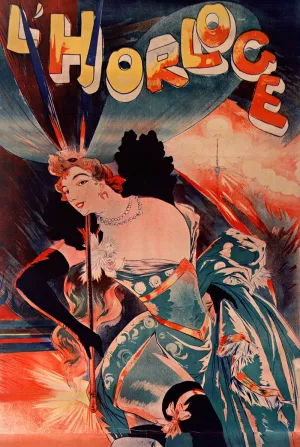 L'Horloge by Georges De Feure Oil Painting