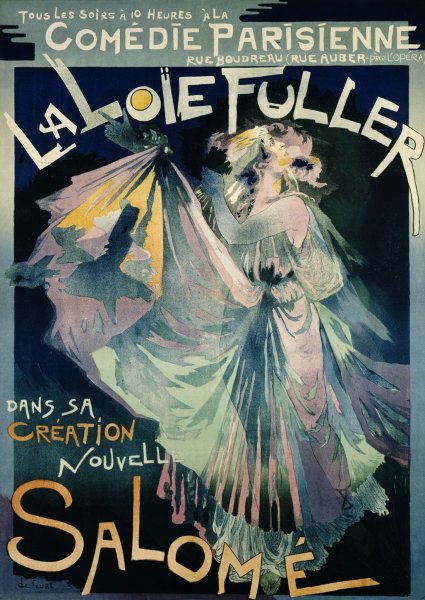 Tous Les Soirs A 10 Heures A La Comedie Parisienne  by Georges De Feure - Hand-Painted Oil Painting Reproduction