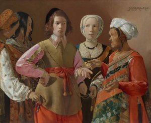 The Fortune-Teller by Georges De La Tour Oil Painting