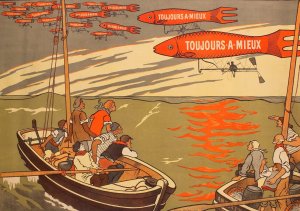 Toujours-A-Mieux by Georges Delaw Oil Painting