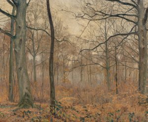 Conte de fees by Georges Emile Lebacq Oil Painting