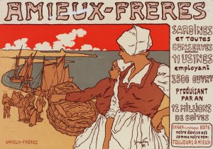Sardines Amieux by Georges Fay Oil Painting