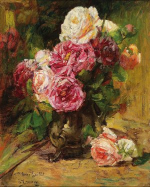 Rosen by Georges Jeannin Oil Painting