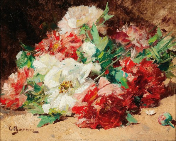 Main Product Photo of Rosenstuck Painting by Georges Jeannin