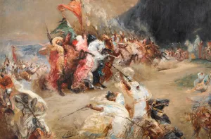 Fantasia by Georges Jules Victor Clairin Oil Painting