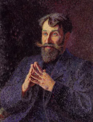 Portrait of Paul Ranson painting by Georges Lacombe