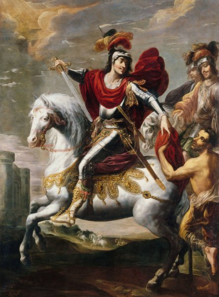 La Charite de Saint Martin  by Georges Lallemant - Hand-Painted Oil Painting Reproduction