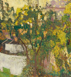 Grand Arbre by Georges Lemmen Oil Painting