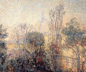 Saint Marie Church by Georges Lemmen Oil Painting