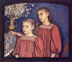 The Serrys Sisters by Georges Lemmen Oil Painting