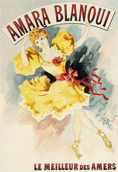 Amara Blanqui, Le Meilleur Des Amers  by Georges Meunier - Hand-Painted Oil Painting Reproduction