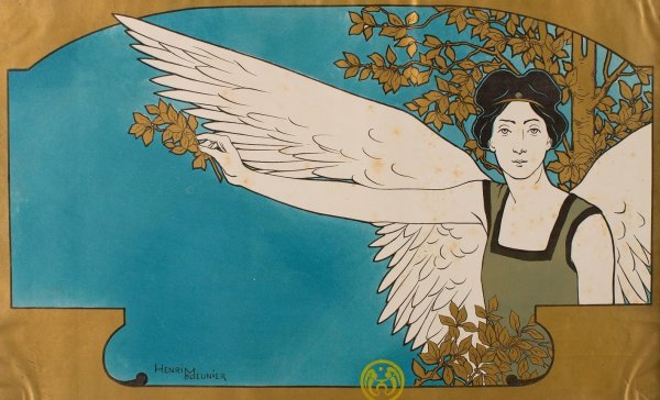 Le Guide Musical  by Georges Meunier - Hand-Painted Oil Painting Reproduction