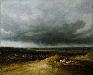 Approaching Storm by Georges Michel Oil Painting