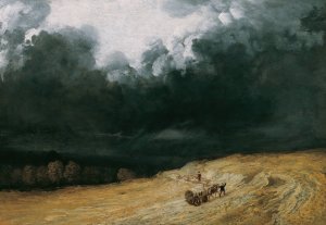 Gewitterlandschaft by Georges Michel Oil Painting