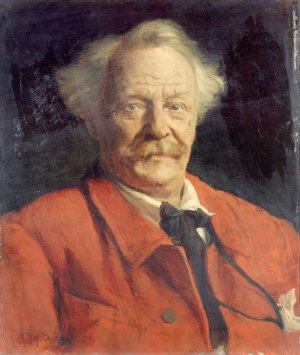 Nadar Oil painting by Georges Mita