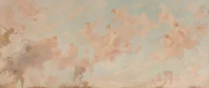 L'Aurore by Georges Picard Oil Painting
