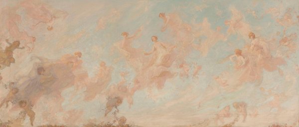 L'Aurore  by Georges Picard - Hand-Painted Oil Painting Reproduction