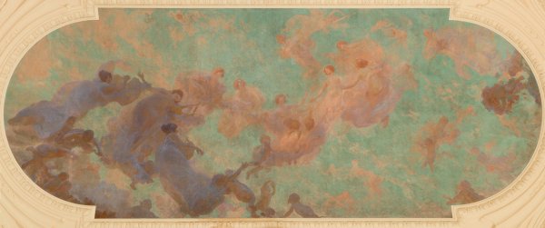Le triomphe de la femme  by Georges Picard - Hand-Painted Oil Painting Reproduction