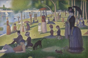 A Sunday on La Grande Jatte by Georges Seurat Oil Painting
