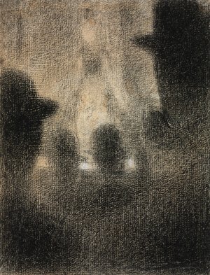 Cafe-concert by Georges Seurat Oil Painting