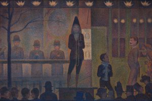 Circus Sideshow by Georges Seurat Oil Painting