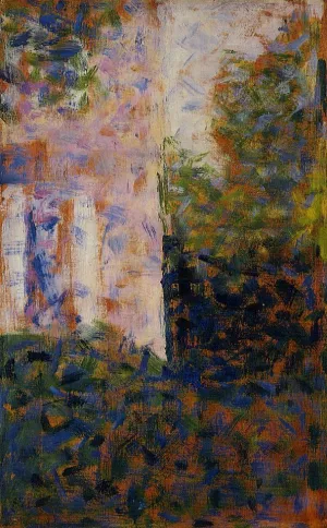 Corner of a House painting by Georges Seurat