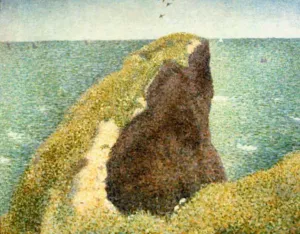 Le Bec du Hoc, Grandcamp by Georges Seurat Oil Painting