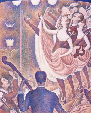 Le Chahut by Georges Seurat Oil Painting