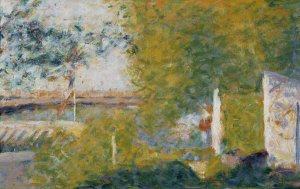 The Bridge at Bineau by Georges Seurat Oil Painting