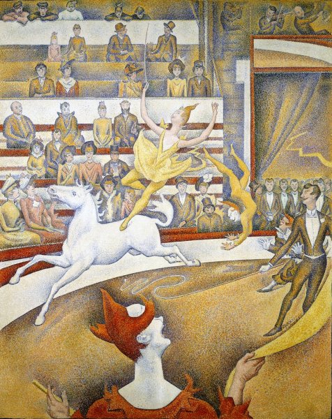 The Circus by Georges Seurat - Hand-Painted Oil Painting Reproduction