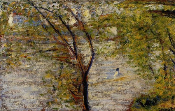 Main Product Photo of Une Perissoire Painting by Georges Seurat